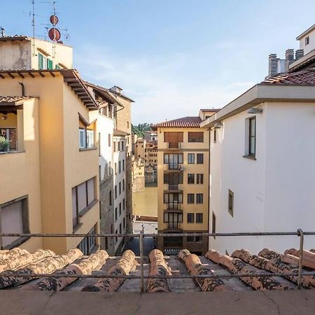 Ponte Vecchio'S Penthouse Lägenhet Florens Exteriör bild