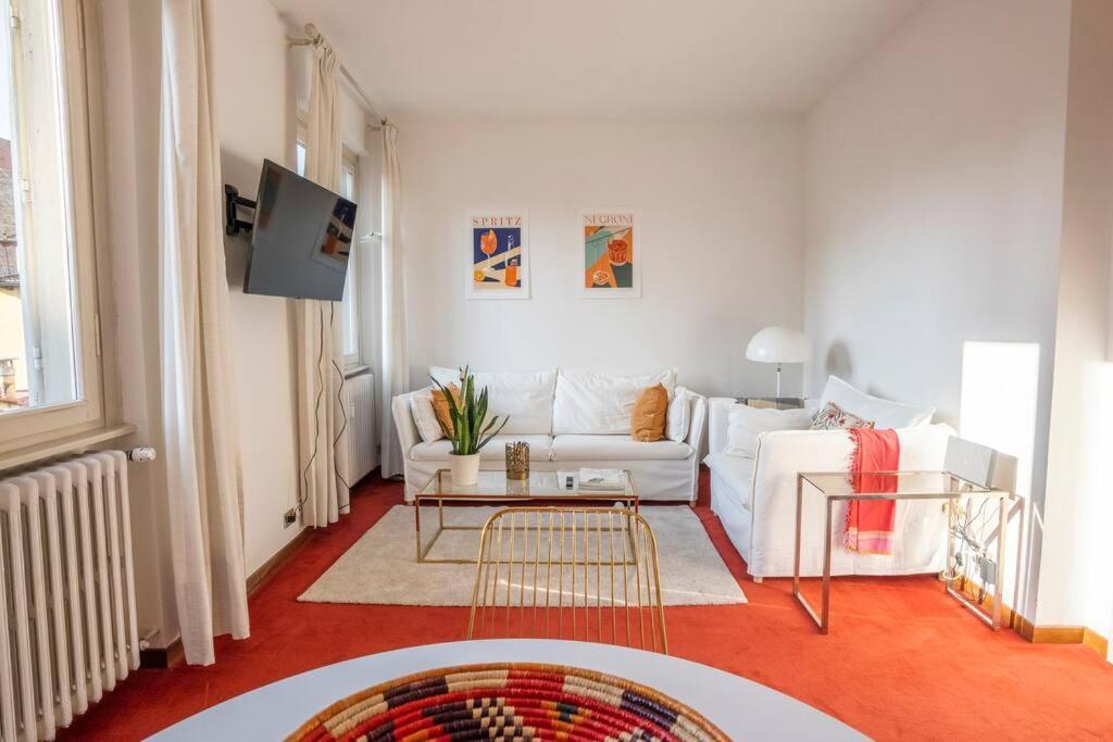 Ponte Vecchio'S Penthouse Lägenhet Florens Exteriör bild